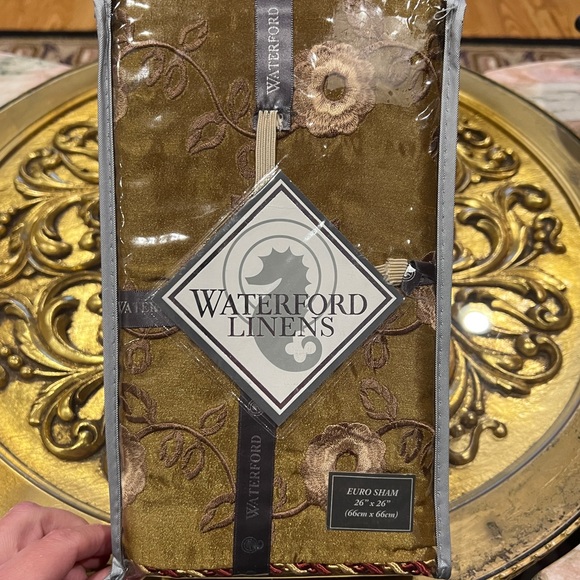 Waterford Linens Alhambra Euro Pillow Sham - Picture 9 of 11